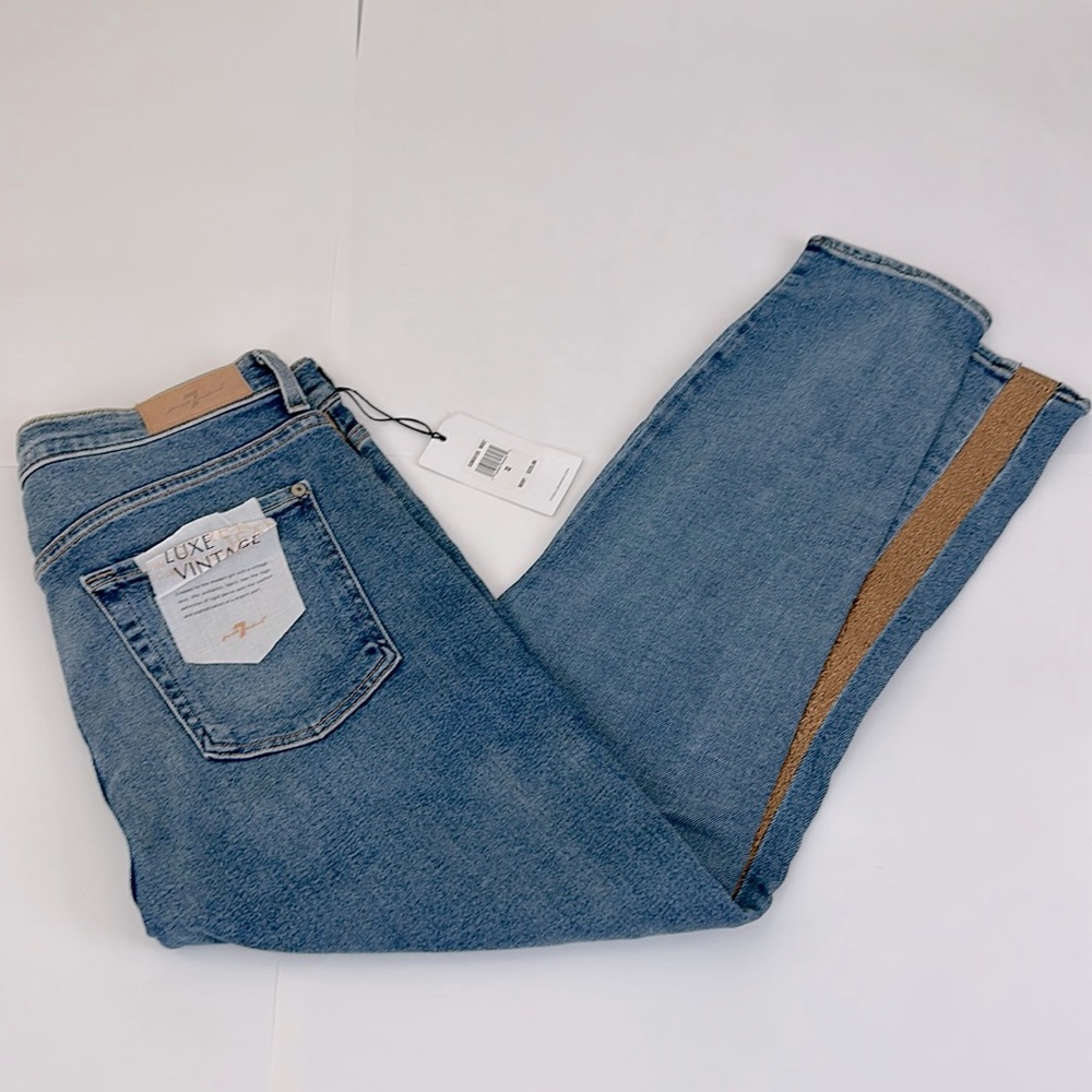7 For All Mankind High Waist ankle skinny, super skinny size 32, Luxe Vintage